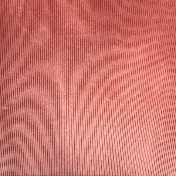 Medium Soma Mauve Pink Peachy Ribbed Velour Sweatshirt Loungewear Casual - Picture 10 of 14